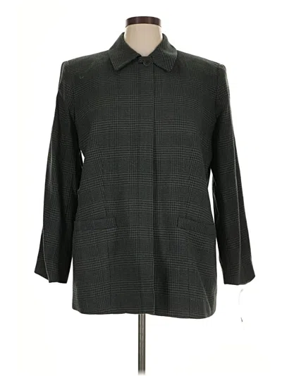 Rena Rowan Wool Coat In Green