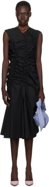 Renaissance Renaissance Kyra Ruffle Dress In Black