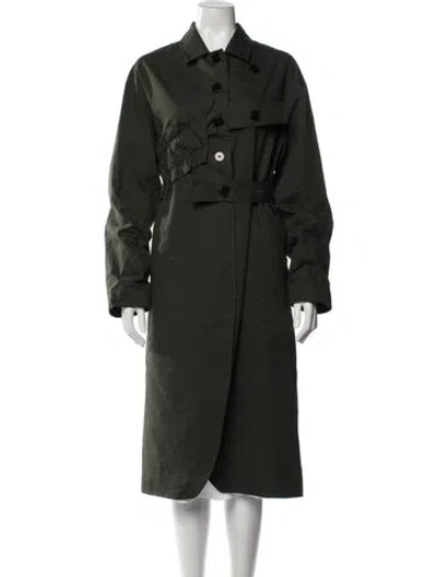 Pre-owned Renaissance Renaissance Coat In Green