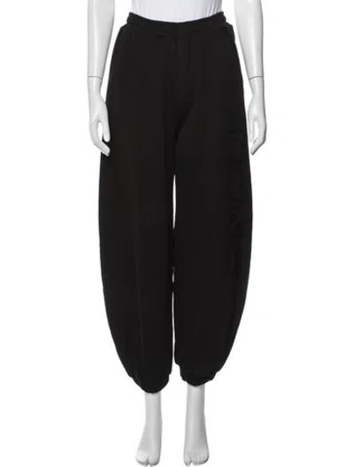 Pre-owned Renaissance Renaissance Graphic Print Sweatpants In Black