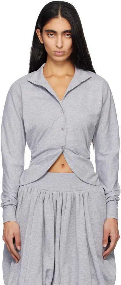 Renaissance Renaissance Gray Polina 25 Cardigan