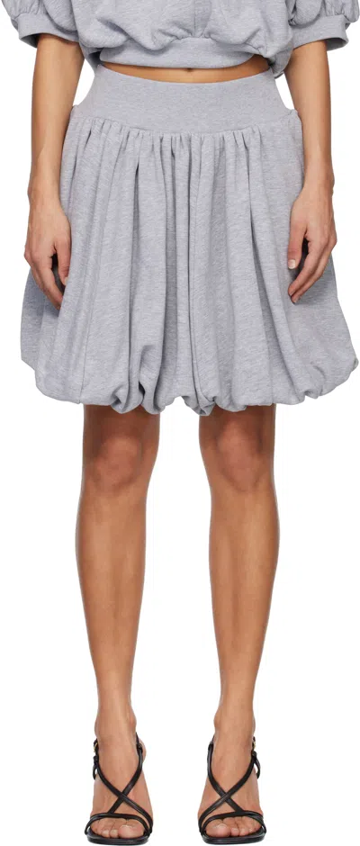 Renaissance Renaissance Gray Qajar Sweat Miniskirt