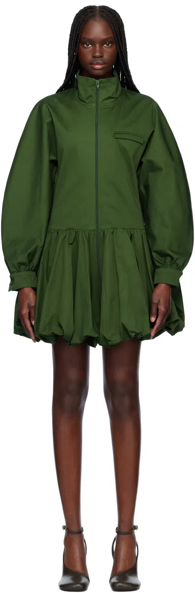 Renaissance Renaissance Green Normandy Minidress