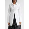 Renaissance Renaissance Olympia Button Up Shirt In White