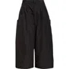 Renaissance Renaissance Pompadour Taffeta Shorts In Black