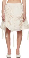 Renaissance Renaissance Ssense Exclusive Bridal Capsule Versailles Midi Skirt In White