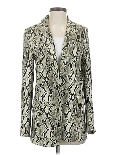 Pre-owned Re:named Blazer Jacket In Ivory