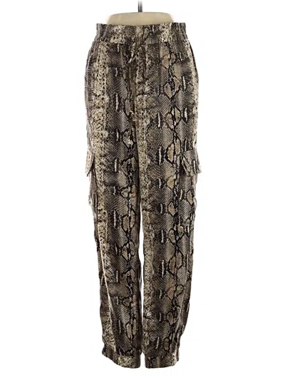 Pre-owned Re:named Casual Pants In Gold
