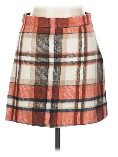 Pre-owned Re:named Casual Skirt In Orange