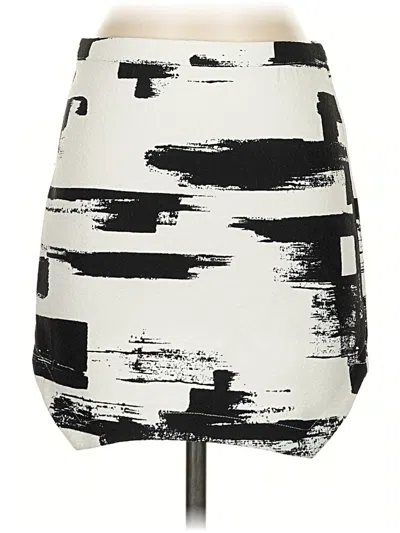 Pre-owned Re:named Casual Skirt In White