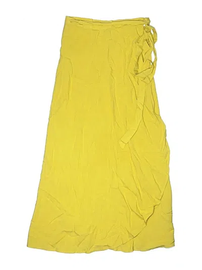 Pre-owned Re:named Casual Skirt In Yellow