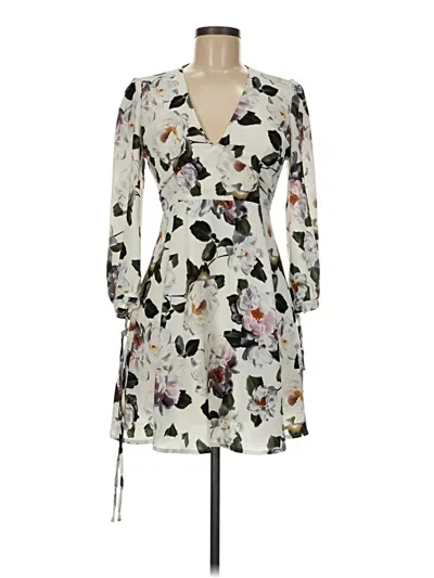 Pre-owned Re:named Cocktail Dress In Ivory