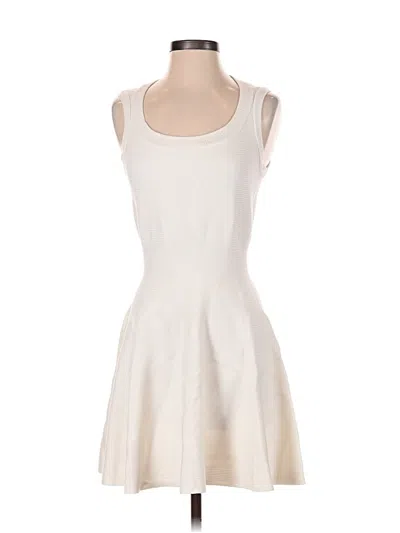 Pre-owned Re:named Cocktail Dress In White