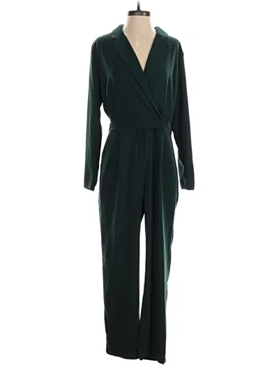 Pre-owned Re:named Jumpsuit In Green