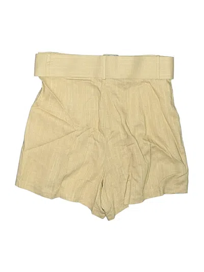 Pre-owned Re:named Shorts In Gold