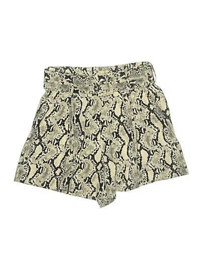 Pre-owned Re:named Shorts In Gold