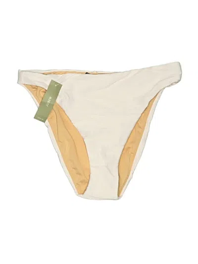 Pre-owned Re:named Swimsuit Bottoms In Ivory