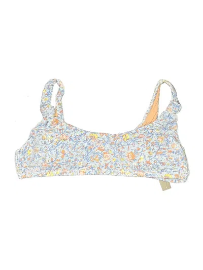 Pre-owned Re:named Swimsuit Top Blue Swimwear