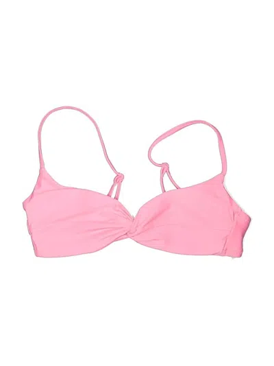 Pre-owned Re:named Swimsuit Top Pink Swimwear