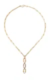 Renato Cipullo 18k Tri-color Gold Smoke Stack Necklace