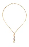 Renato Cipullo 18k Tri-color Gold Smoke Stack Necklace