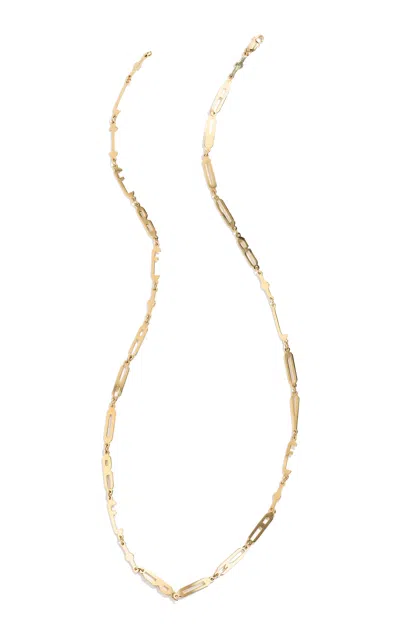 Renato Cipullo 18k Yellow Gold Amore Lettera Chain Necklace