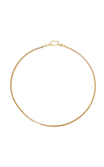 Renato Cipullo 18k Yellow Gold Byzantine Chain Necklace