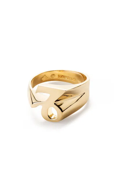 Renato Cipullo 18k Yellow Gold Capricorn Ring