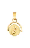 Renato Cipullo 18k Yellow Gold Fortuna Reversible Pendant