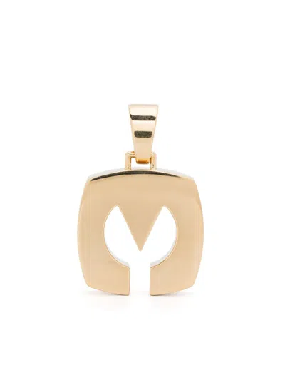 Renato Cipullo 18kt Yellow Gold Splendente Letter Pendant