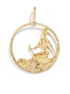 Renato Cipullo 18kt Yellow Gold Virgo Pendant In Gold