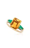 Renato Cipullo Citrine Lucido Ring In Gold