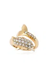 Renato Cipullo Diamond Delfino Ring In Gold