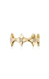 Renato Cipullo Diamond Single Kindle Ring In Gold