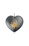 Renato Cipullo Hematite Passione Pendant In Black