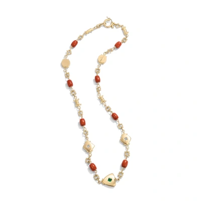 Renato Cipullo Medium Pompeii Necklace In Gold