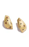 Renato Cipullo Spiaggia 18k Yellow Gold  Diamond; Ruby; Sapphire Earrings