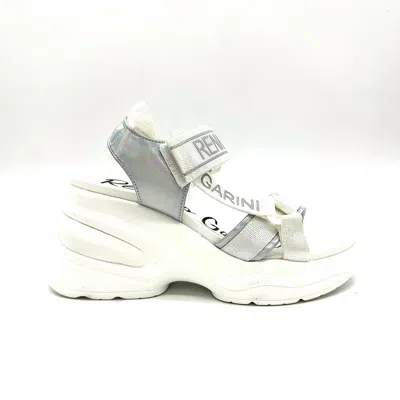 Renato Garini® Women's Dmd Hybrid Sandal Sneaker In White/silver