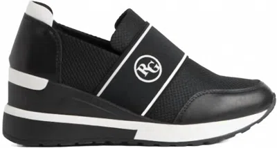 Renato Garini® Women's Slip On Wedge Sneakers In Black