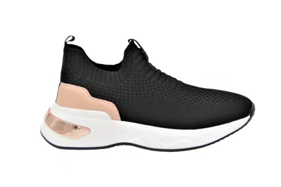 Renato Garini® Women's Wex47 Slip On Sneaker In Black
