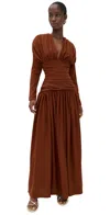 Rendoll Issa Dress Brown In Brown