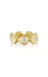 Rene Barnes Reverie 14k Yellow Gold Diamond Tennis Ring