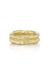 Rene Barnes Reverie 14k Yellow Gold Double Ring