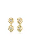 Rene Barnes Reverie I 14k Yellow Gold Diamondearrings