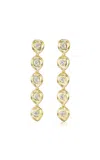 Rene Barnes Reverie Iii 14k Yellow Gold Diamond Earrings