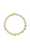 Rene Barnes Reverie Iii 14k Yellow Gold Diamondtennis Bracelet