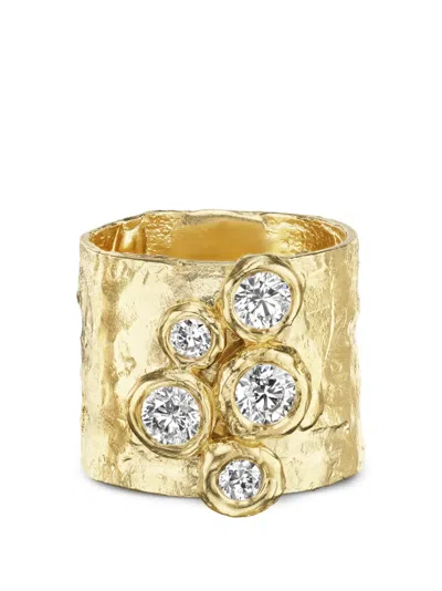 Rene Barnes Romantica Cigar Diamond Ring In Purple