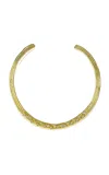 Rene Barnes The Crown 14k Yellow Gold Diamond Necklace