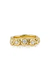 Rene Barnes The Crown 14k Yellow Gold Diamond Ring