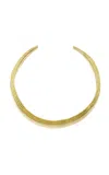 Rene Barnes The Crown 14k Yellow Gold Necklace